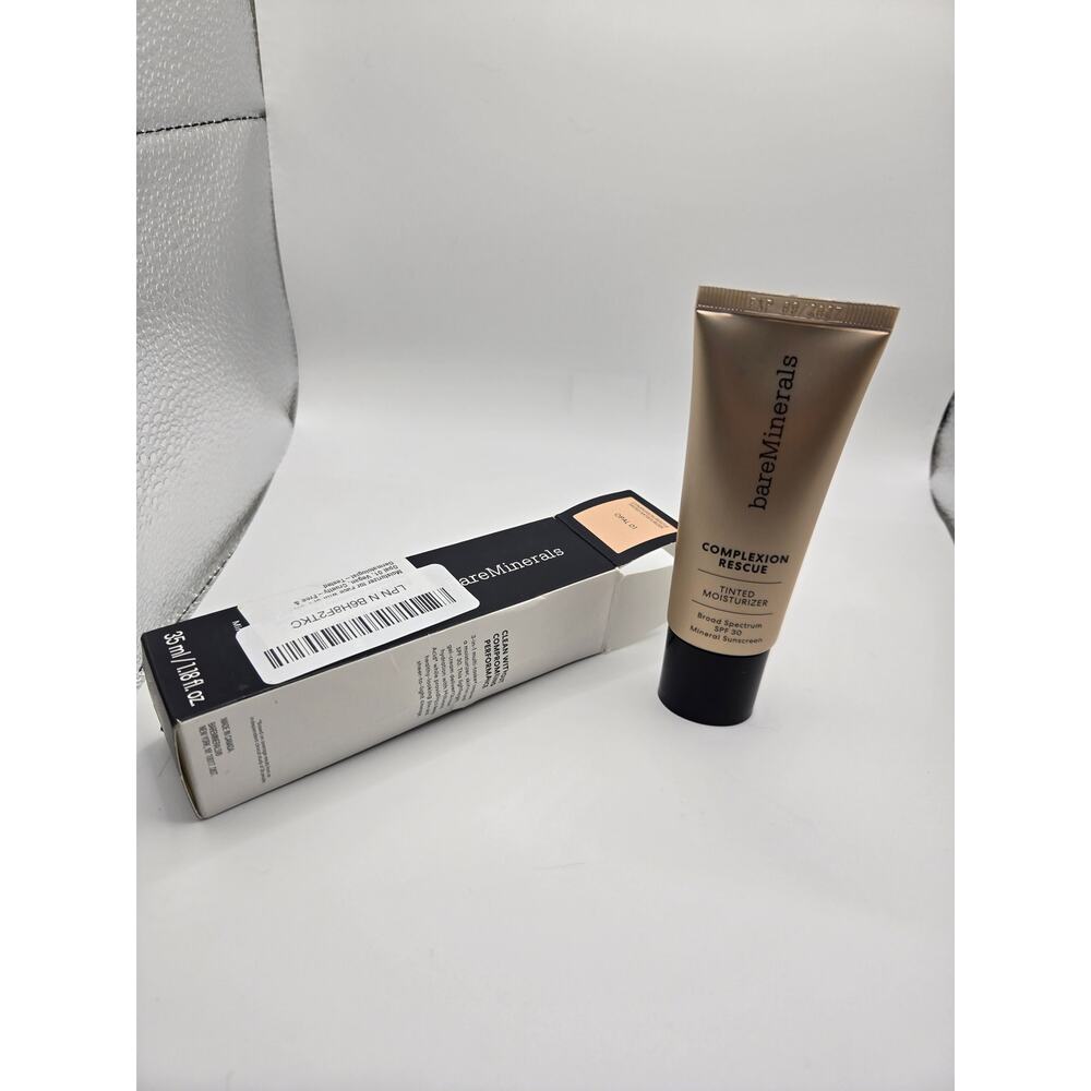 Bare Minerals Complexion Rescue Tinted Moisturizer- Opal 01 NEW SPF 30